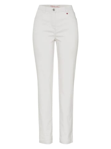 Relaxed by TONI Dżinsy - Slim fit - w kolorze białym