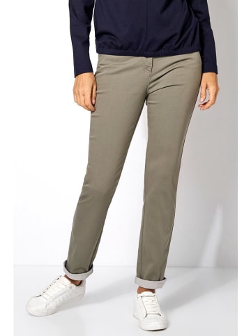 Relaxed by TONI Spijkerbroek - slim fit - kaki