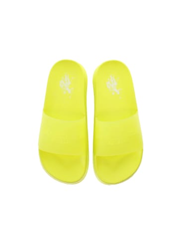 U.S. Polo Assn. Klapki w kolorze żółtym