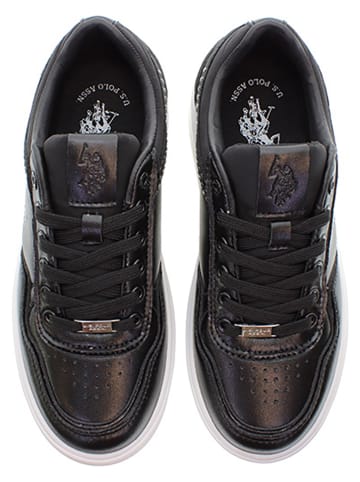 U.S. Polo Sneakersy w kolorze czarnym