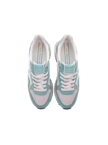 U.S. Polo Assn. Sneakers in Weiß/ Türkis