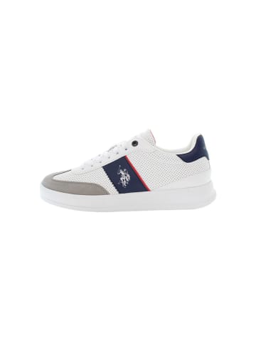 U.S. Polo Assn. Sneakers in Weiß/ Grau/ Dunkelblau