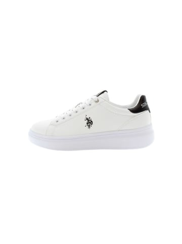 U.S. Polo Assn. Sneakers in Weiß/ Schwarz