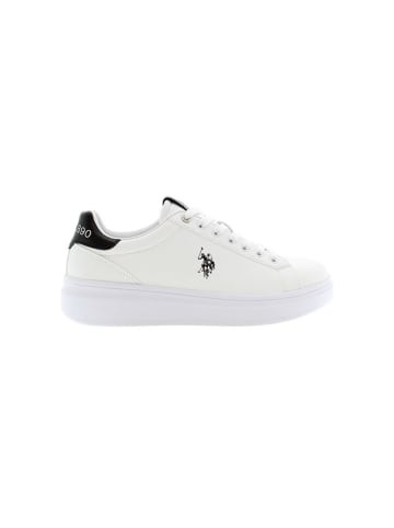 U.S. Polo Assn. Sneakers in Weiß/ Schwarz