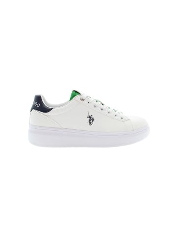 U.S. Polo Assn. Sneakers in Weiß/ Grün