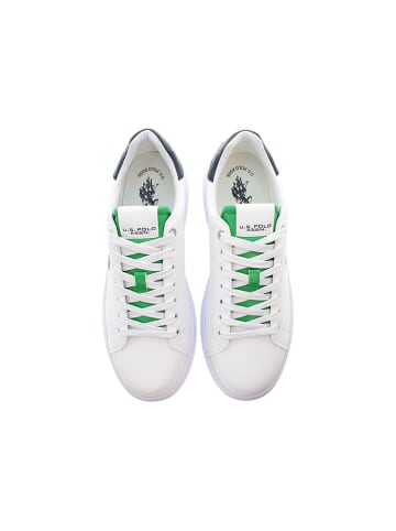 U.S. Polo Assn. Sneakers in Weiß/ Grün