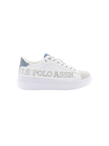 U.S. Polo Assn. Sneakersy w kolorze białym