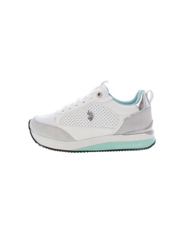 U.S. Polo Assn. Sneakers in Weiß/ Türkis