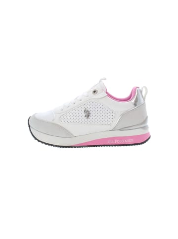 U.S. Polo Assn. Sneakers in Grau/ Weiß
