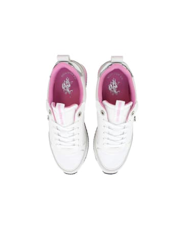 U.S. Polo Assn. Sneakersy w kolorze szaro-białym