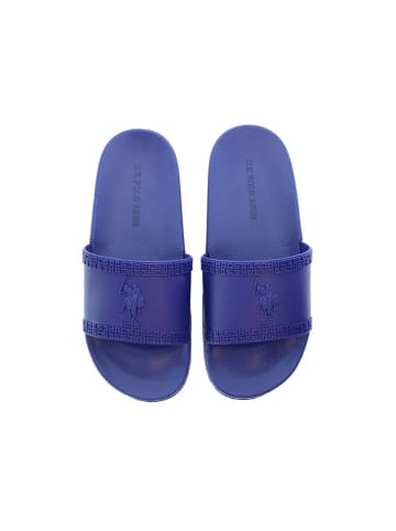 U.S. Polo Assn. Pantoletten in Dunkelblau