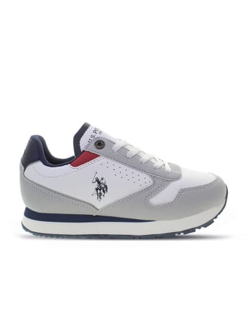 U.S. Polo Assn. Sneakers in Grau/ Weiß