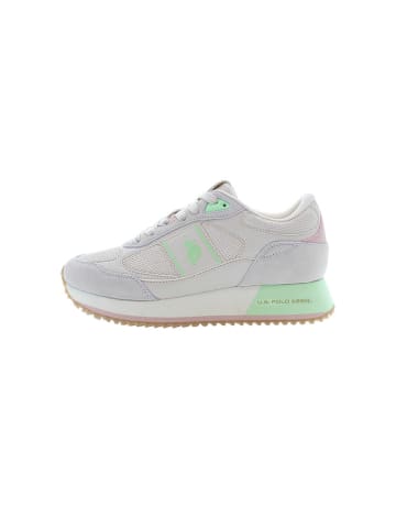 U.S. Polo Assn. Sneakers "Sacha" in Grau/ Grün