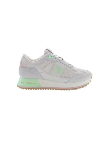 U.S. Polo Assn. Sneakers "Sacha" in Grau/ Grün