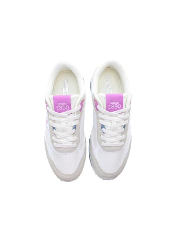 U.S. Polo Assn. Sneakers in Weiß/ Beige/ Pink