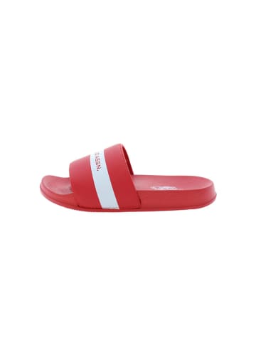 U.S. Polo Assn. Pantoletten in Rot