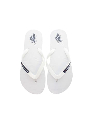 U.S. Polo Assn. Teenslippers wit