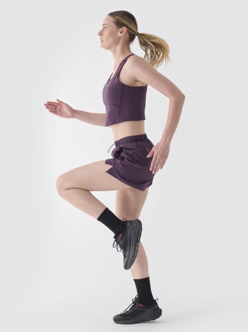 4F Trainingsshorts in Lila