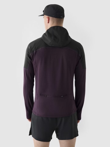 4F Trainingsjacke in Schwarz/ Lila