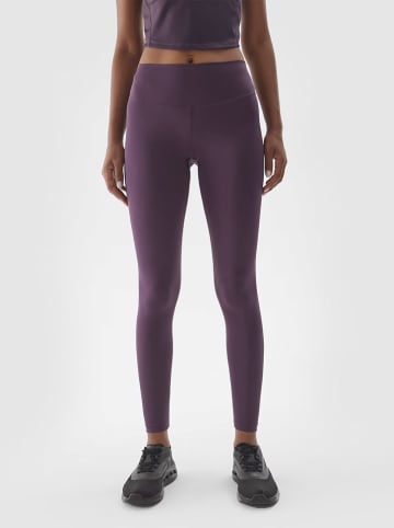 4F Trainingsleggings in Lila
