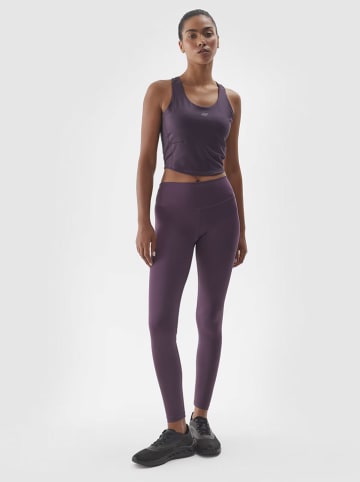 4F Trainingsleggings in Lila