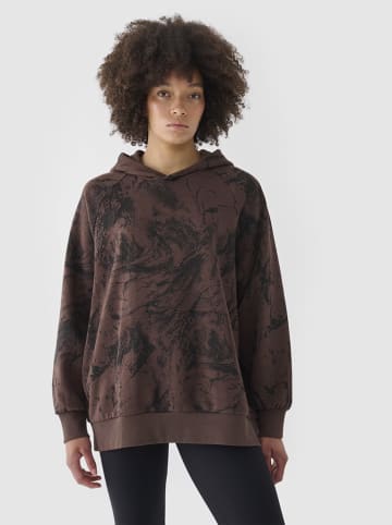 4F Bluza w kolorze brązowym