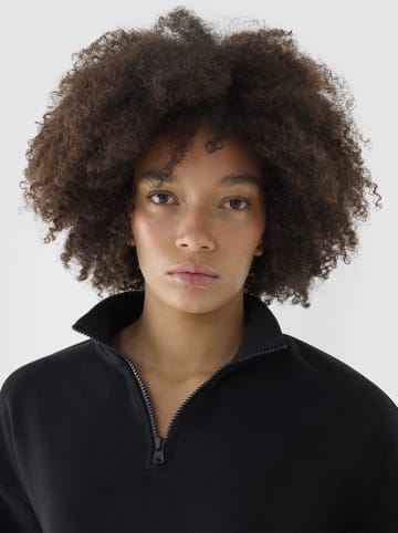 4F Sweatshirt in Schwarz