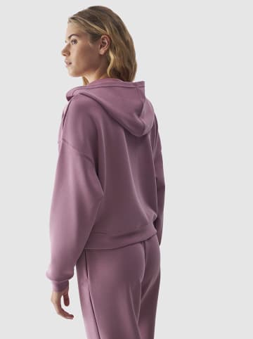 4F Bluza w kolorze fioletowym