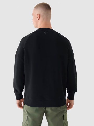 4F Sweatshirt in Schwarz