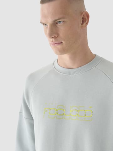 4F Sweatshirt in Hellblau