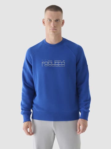 4F Bluza w kolorze niebieskim