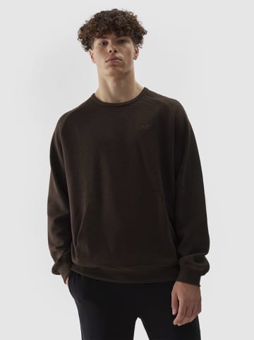 4F Bluza w kolorze brązowym