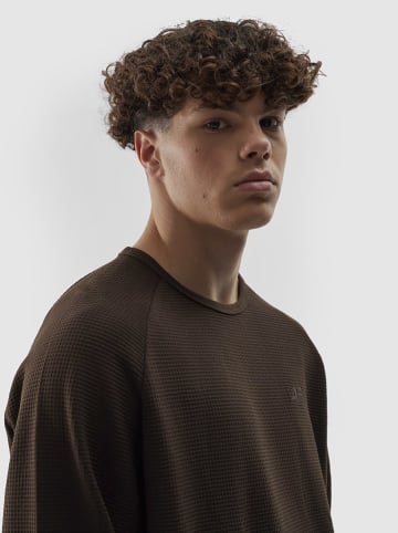 4F Sweatshirt in Braun