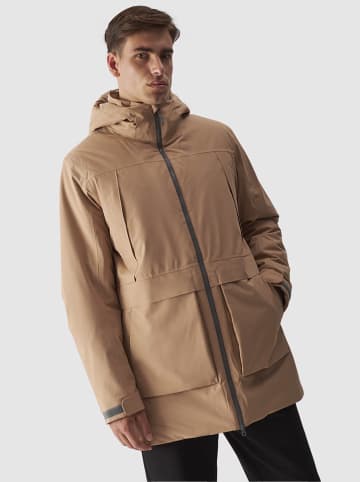 4F Functionele jas lichtbruin
