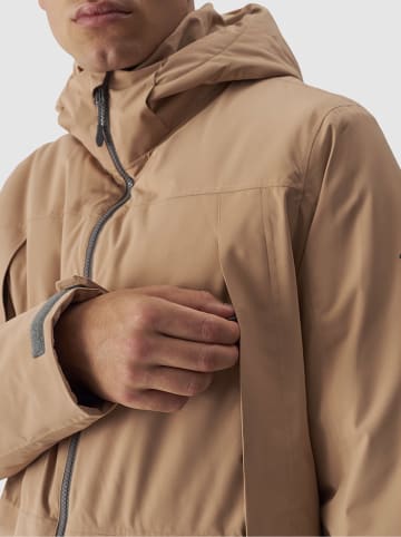 4F Functionele jas lichtbruin