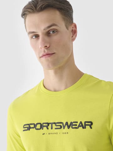 4F Shirt in Gelb