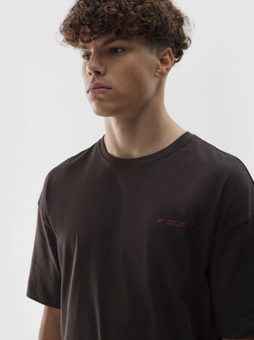 4F Shirt in Dunkelbraun