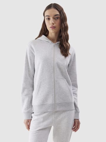 4F Sweatjacke in Grau