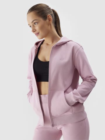 4F Sweatjacke in Rosa