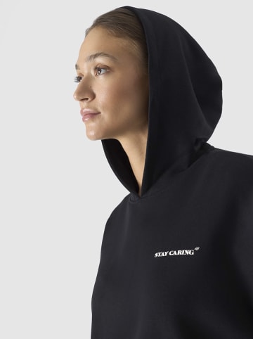 4F Hoodie in Schwarz