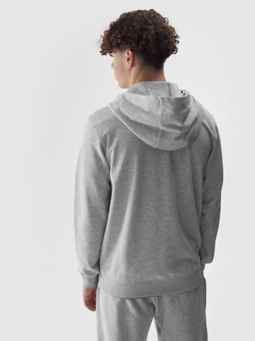 4F Sweatjacke in Grau