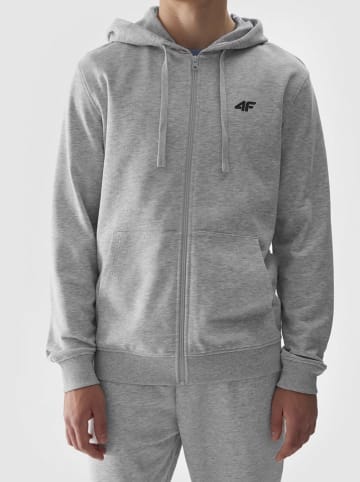 4F Sweatjacke in Grau