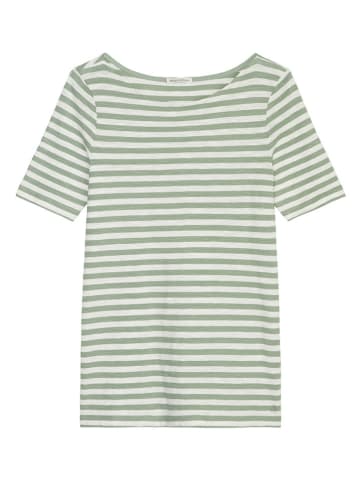 Marc O´Polo Shirt in Türkis/ Creme