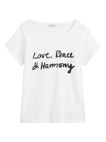 Marc O´Polo Shirt wit/zwart