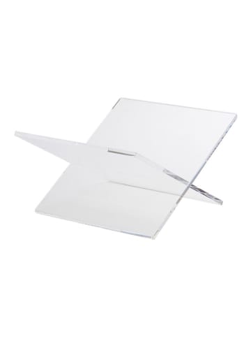 Jotex Tijdschriftenstandaard "Brooklyn" transparant - (B)30,5 x (H)15,2 x (D)24,7 cm