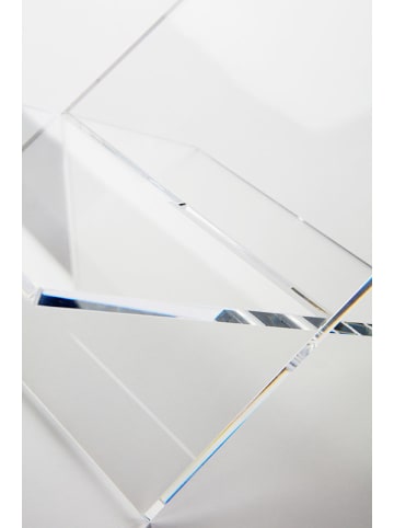 Jotex Zeitungsständer "Brooklyn" in Tansparent - (B)30,5 x (H)15,2 x (T)24,7 cm