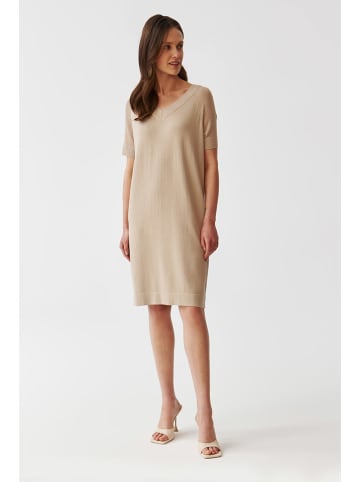 TATUUM Strickkleid in Beige