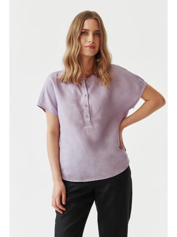TATUUM Linnen blouse paars
