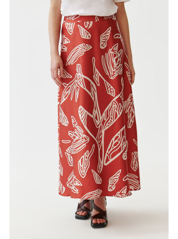 TATUUM Rok rood/wit