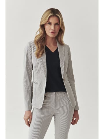 TATUUM Blazer in Dunkelblau/ Creme